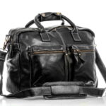 Crunch Leather Laptop Bag