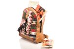 Leather Jacquard Backpack - Image 2