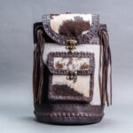 Handmade Leather Cow Hide Backpacks - Image 2