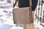 Crunch Leather Laptop Bag - Image 2