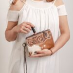 Cowhide Tooling Carving Wallet