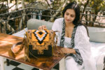 Cowhide Tooling Carving Fringe Bag