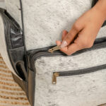 Leather Cow Hide Travel Backpacks - Image 6