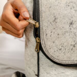 Leather Cow Hide Travel Backpacks - Image 9