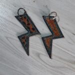 Leather Tooling Carving Keychain