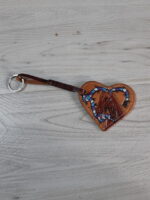 Leather Tooling Carving Keychain - Image 2