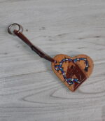 Leather Tooling Carving Keychain - Image 6