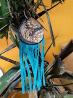 Leather Tooling Carving Keychain - Image 2