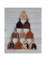 LEATHER HORSE KEYCHAIN COMBO