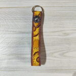 Leather Tooling Carving Keychain - Image 3